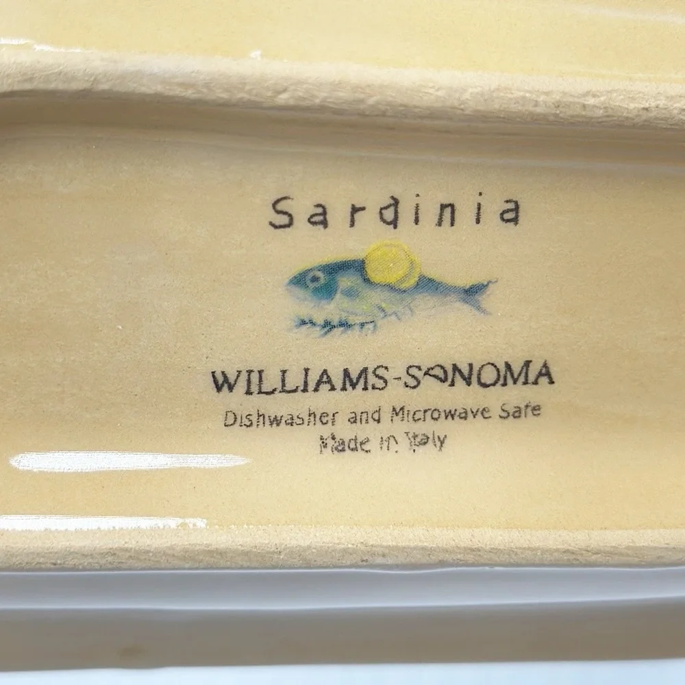 Two - Williams Sonoma Sardinia Olive Dishes